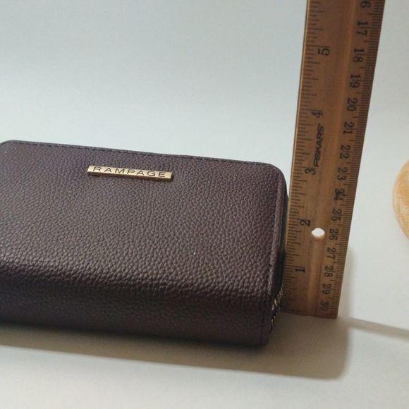 Rampage brown Leather Wallet NWT - Picture 14 of 14